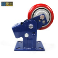 5 inch heavy duty rigid spring loaded casters